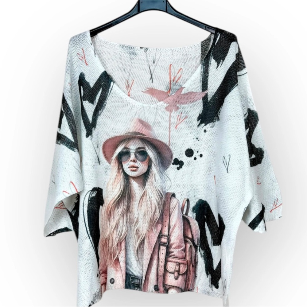 MADE IN ITALY TUNIC TOP